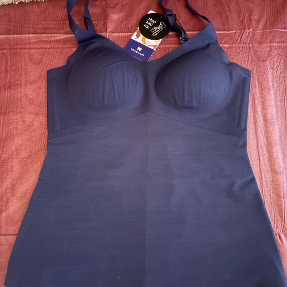 NWT Honeylove Navy Shapewear Cami.